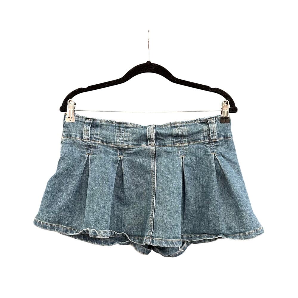 Fashion Nova Denim Mini Skirt in Blue Jean